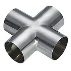 Крестовина нержавеющая ввертная Х18Н9Т 3 мм ГОСТ 13972-74