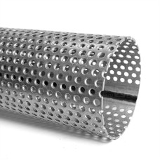 Труба нержавеющая перфорированная 03Х17Н14М3 7х0,7 мм ГОСТ 11068-81